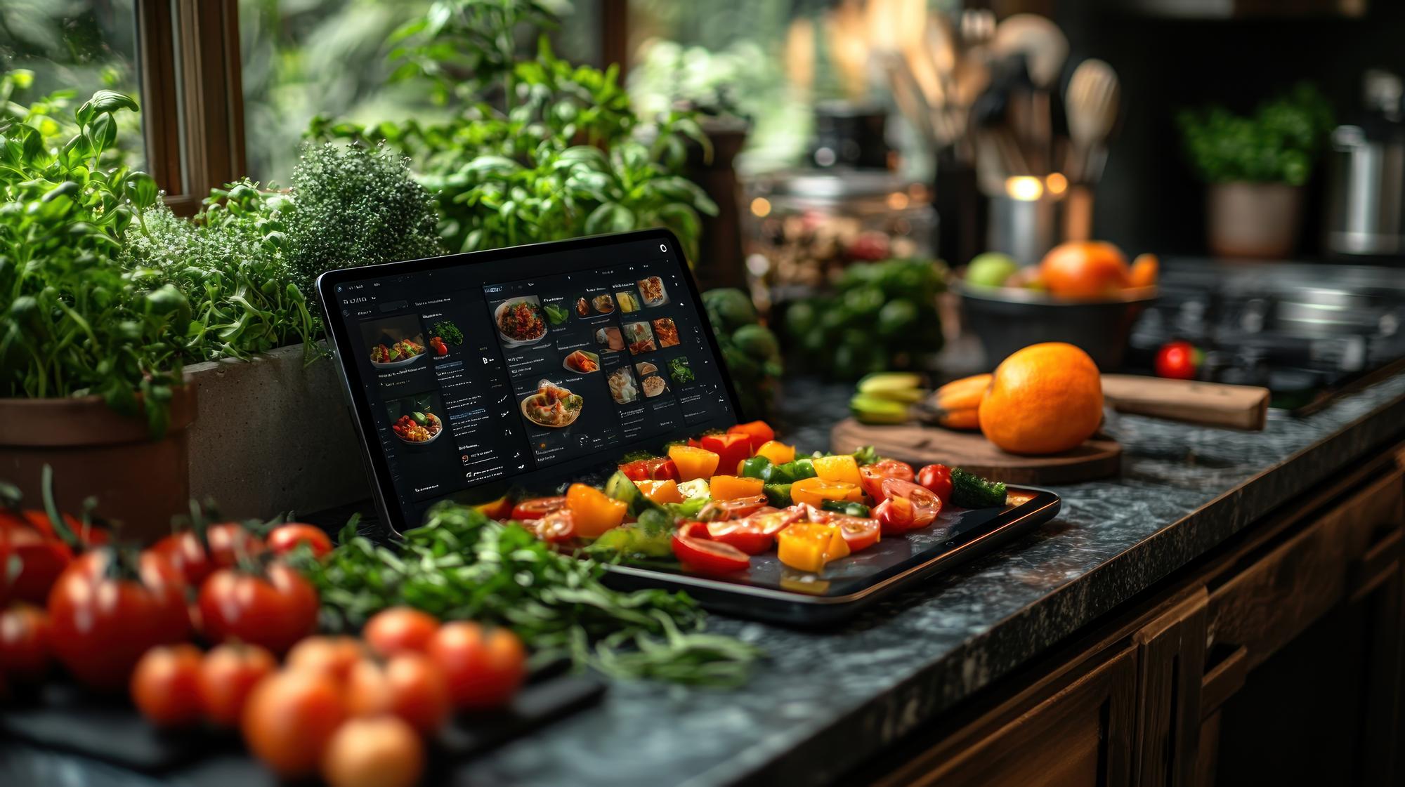 Piattaforma didattica con ricette e dashboard